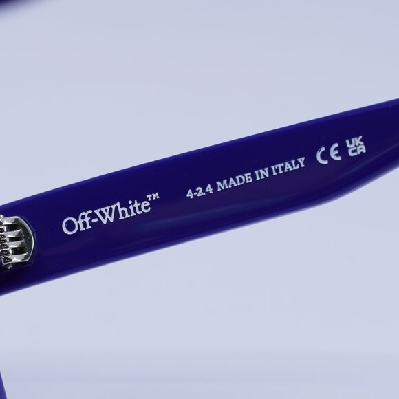 🕶️ New Off-White OERJ075 STYLE 75 4500 Eyeglasses - Blue Frame 53mm